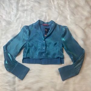 Blue blouse